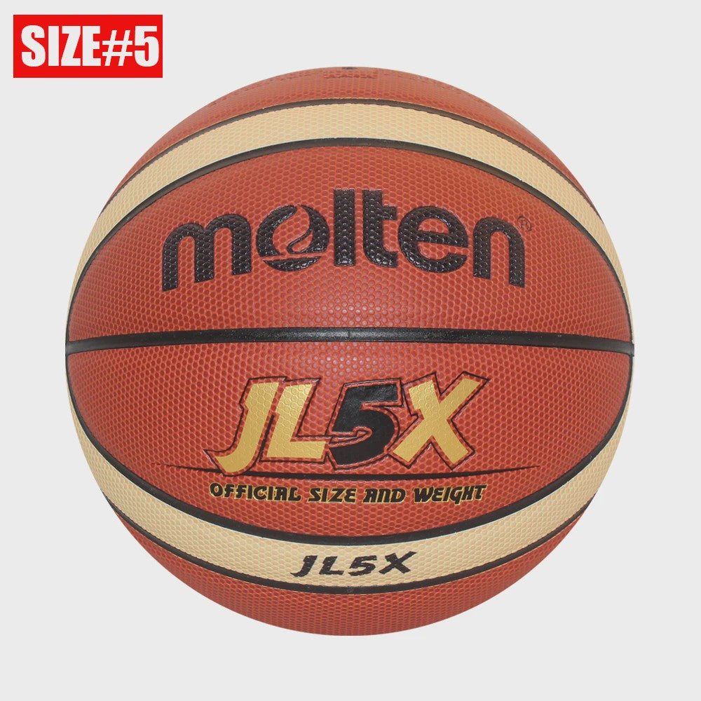 Molten BG3100 Basketbal: Officiële Maat 7, 6, 5 | PU Leer | Indoor & Outdoor Gebruik