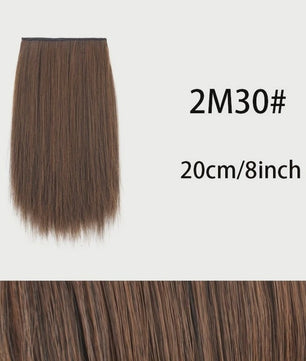Naadloze Clip-in Haarstukken voor Volume: Synthetische Haarverlenging voor Dames