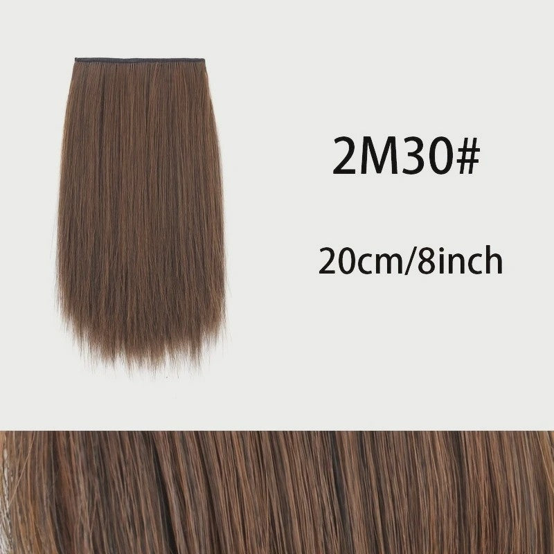 Naadloze Clip-in Haarstukken voor Volume: Synthetische Haarverlenging voor Dames