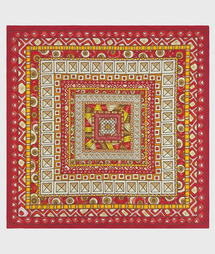 Unisex Katoenen Bandana met Dierenprint & Paisley Motief - Veelzijdig te Dragen