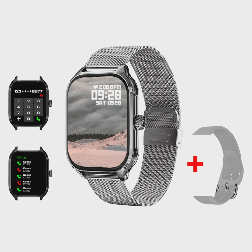 H9 Pro Max Smartwatch: Bellen, Gezondheid & Fitness Tracker met Kleurenscherm