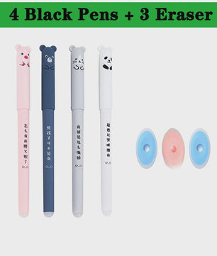 Set van 25 Kawaii Uitwisbare Gelpennen - Vloeiend Schrijven en Wissen voor School & Kantoor