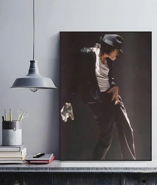 Iconische Michael Jackson Poster - Retro Muziek Kunst Decoratie
