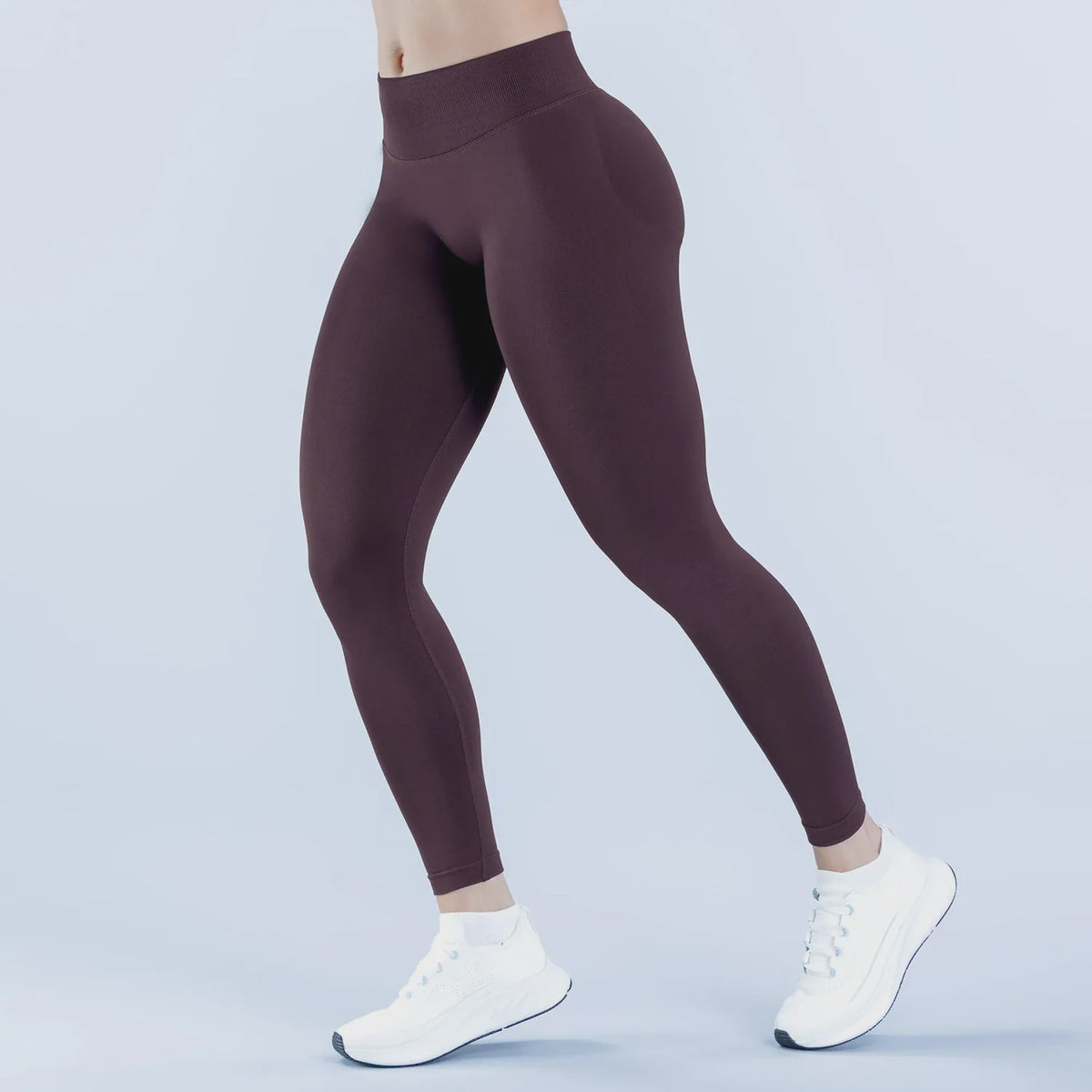 Naadloze Yoga Leggings met Hoge Taille en Butt Lifting Effect - Perfect voor Fitness, Gym & Running