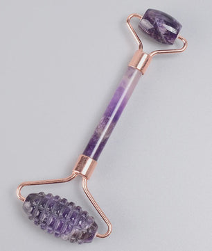 Luxe Jade Gezichtsmassage Roller & Gua Sha Set - Rose Gold