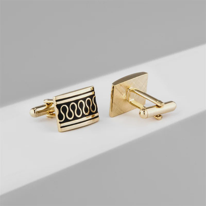 Luxe Heren Manchetknopen Set - Stijlvolle Accessoires voor Feestelijke Gelegenheden