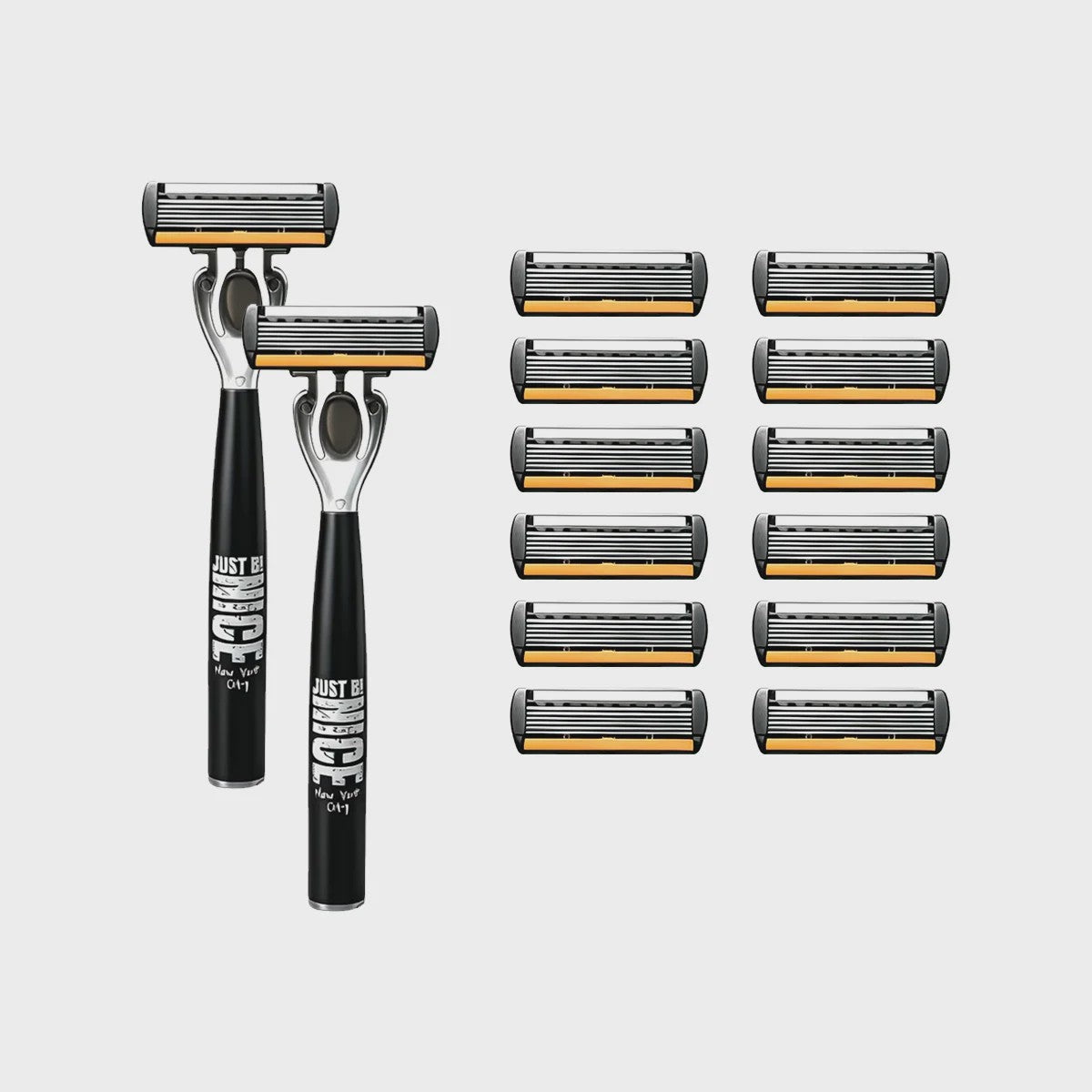 Luxe Scheerset voor Heren: 6-laags Scheermes met Aloë Vera Strip - Perfect Cadeau
