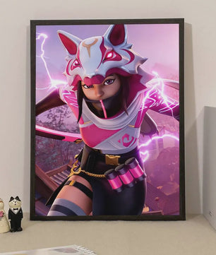 Fortnite Game Poster - Decoratieve Muurkunst voor Fans