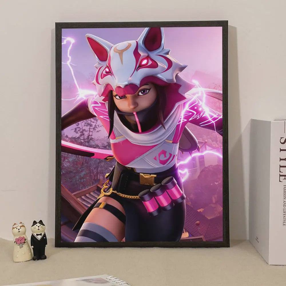 Fortnite Game Poster - Decoratieve Muurkunst voor Fans
