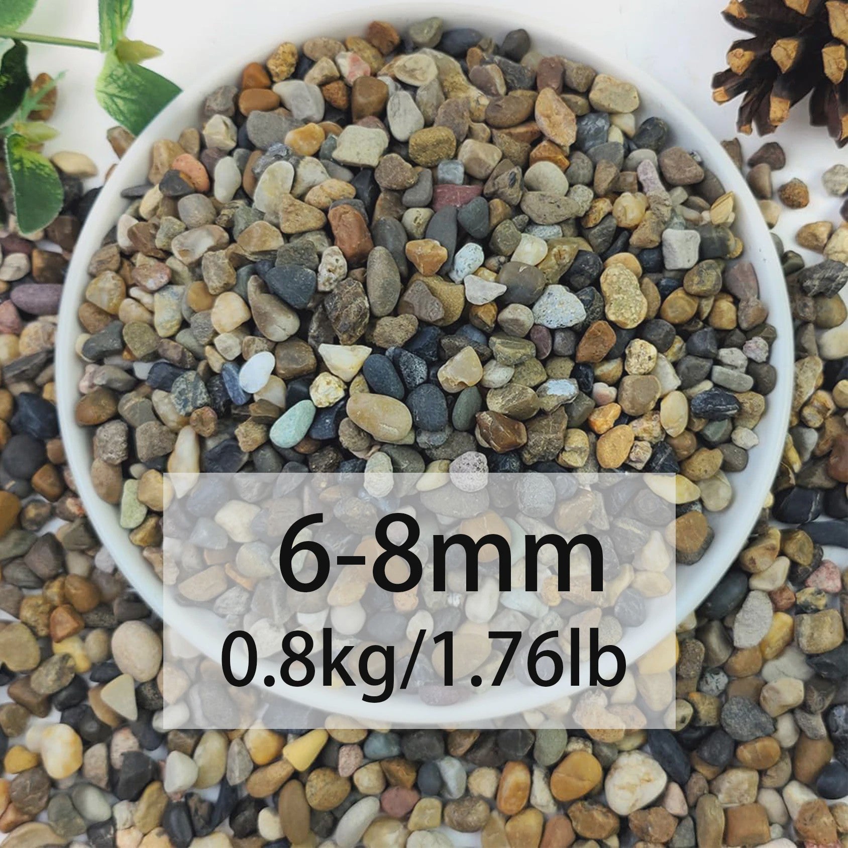 Natuurlijke Rivierstenen & Kiezels - Decoratief Grind voor Aquarium, Tuin & Planten
