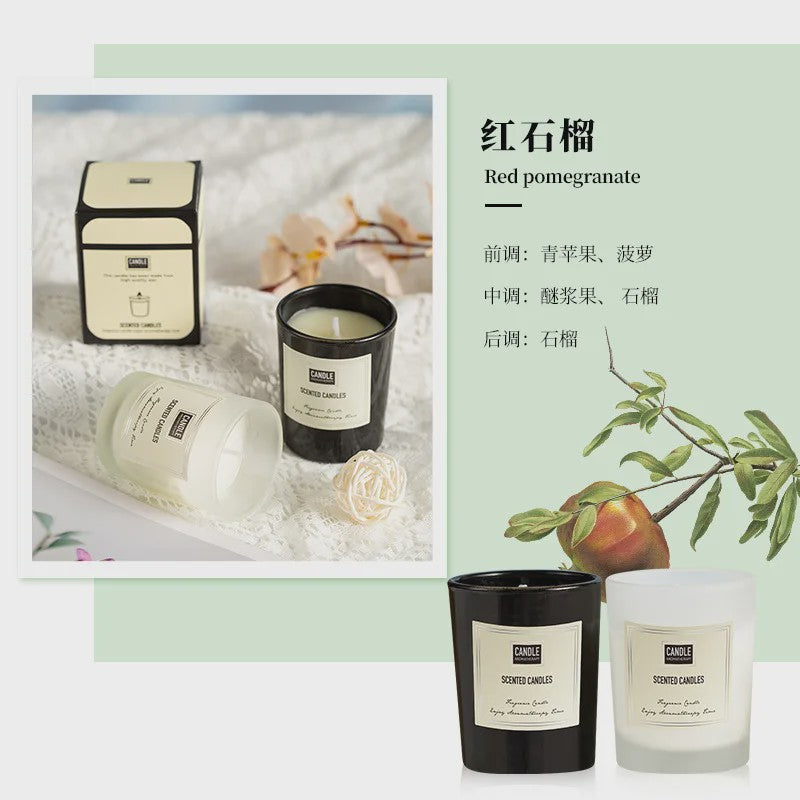 Geurkaars met Plantenextract - Aromatherapie & Luchtzuivering voor Huis en Slaapkamer