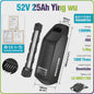 Varstrom E-bike Batterij 36V/48V/52V - Krachtige Lithium Accu met 40A BMS & Lange Levensduur