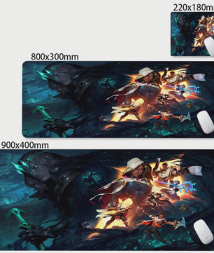 League of Legends XXL Gaming Muismat - Anti-slip Bureau Mat voor PC & Laptop
