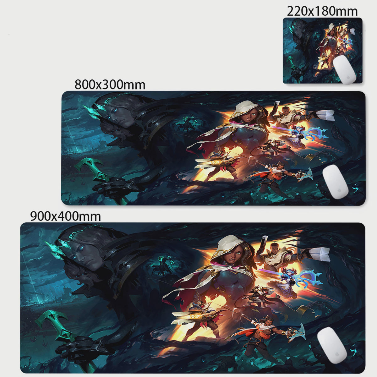 League of Legends XXL Gaming Muismat - Anti-slip Bureau Mat voor PC & Laptop