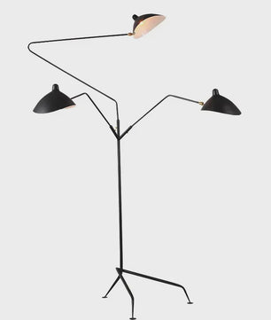 Moderne Verstelbare Vloerlamp met Lange Arm - Minimalistisch Design voor Woonkamer, Slaapkamer & Leeshoek