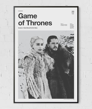 Moderne Canvas Poster: Iconische Films & Series voor Wanddecoratie