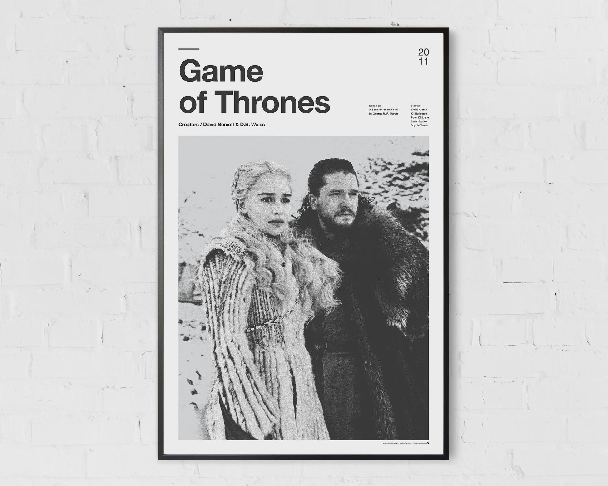Moderne Canvas Poster: Iconische Films & Series voor Wanddecoratie