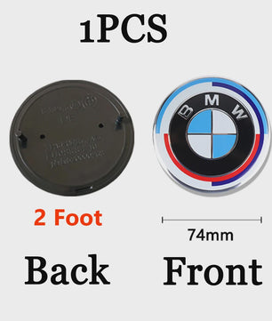 BMW Embleem Vervanging 74/82mm - Motorkap, Kofferbak Badge
