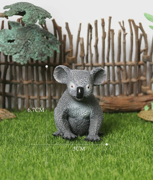 Realistische Australische Dieren Figuren Set: Koala, Kangoeroe, Emu & Meer
