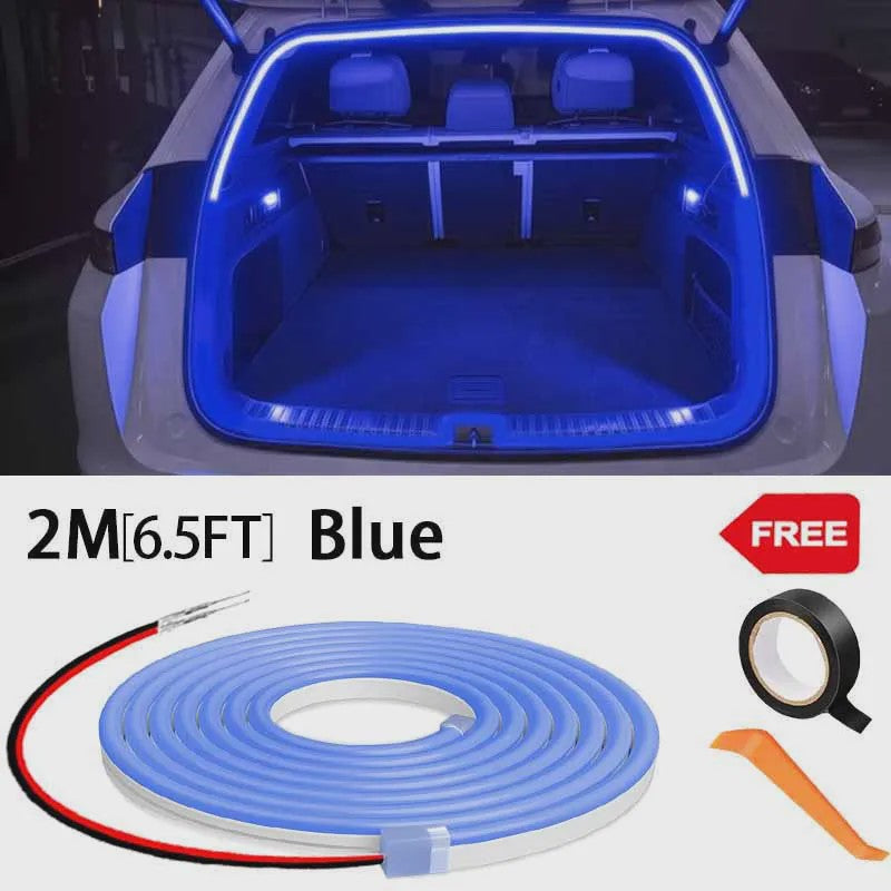 Automatisch Sensende Kofferbak LED Strip - Sfeerverlichting met Draadloze Installatie
