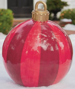 Opblaasbare Kerstbal 60cm - Grote Decoratie voor Buiten & Kerstboom
