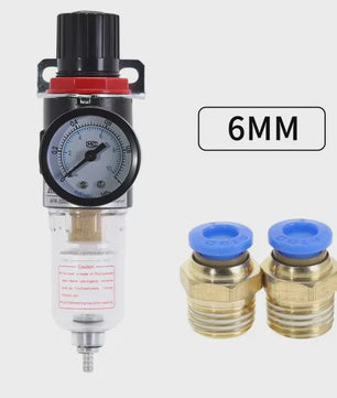AFR-2000 Pneumatische Filter met Drukvregelaar en Manometer