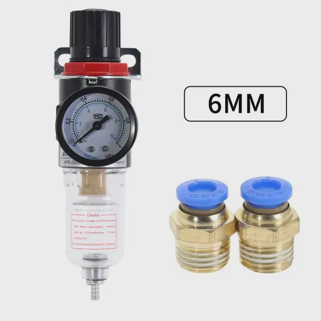 AFR-2000 Pneumatische Filter met Drukvregelaar en Manometer