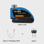 Motorfiets Schijfrem Alarm Slot 120dB Anti-diefstal Beveiliging Scooter Fiets