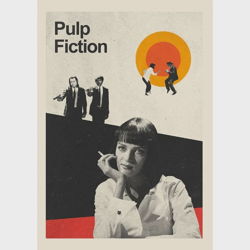 Vintage Film Posters Collectie - Iconische Klassiekers op Canvas