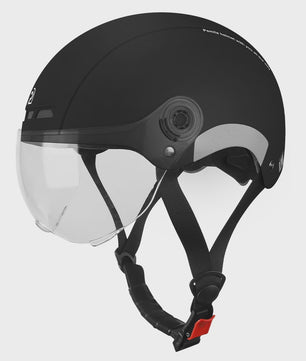 PEMILA Fietshelm Volwassenen met Vizier, Oorbescherming & Reflectie - Veilig & Comfortabel