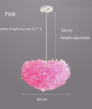 Nordic Veer Plafondlamp - Sfeervolle LED Hanglamp voor Woonkamer, Slaapkamer & Eetkamer