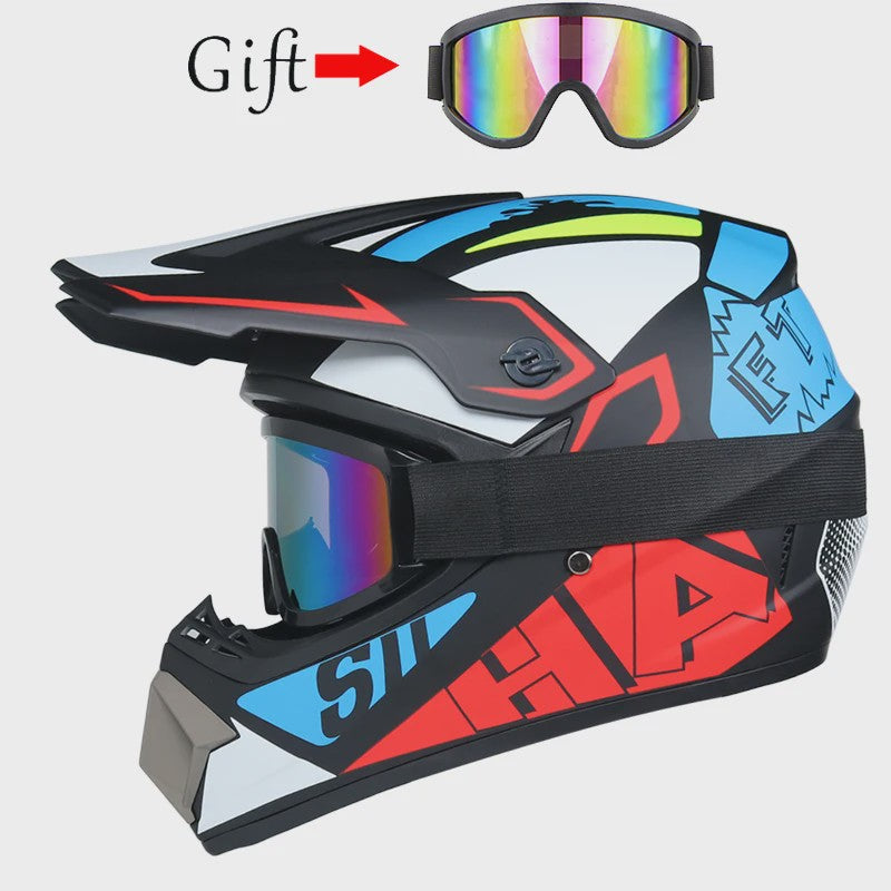 Off-Road Motorcross Helm voor Kinderen & Jongeren - Veilig & Stijlvol
