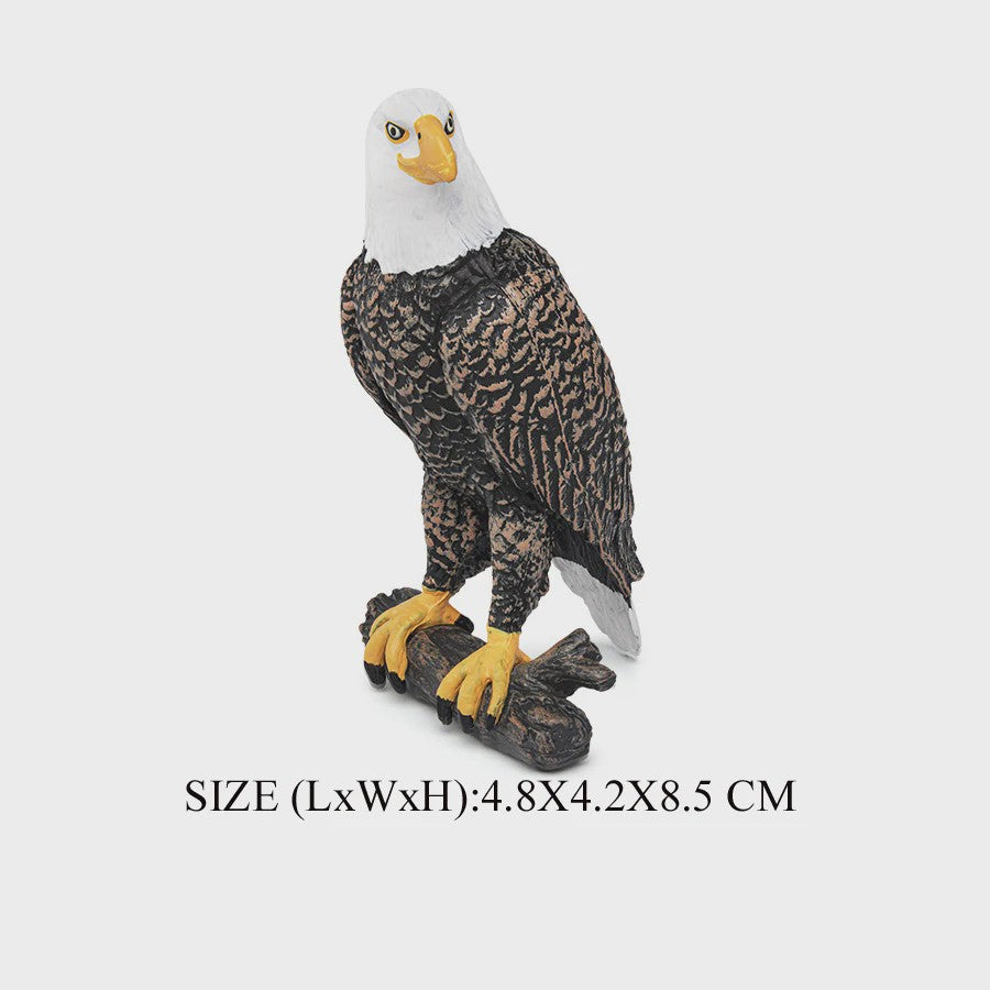 Realistische Roofvogel Figuren Set: Adelaar, Gier & Secretarisvogel - Educatief Speelgoed