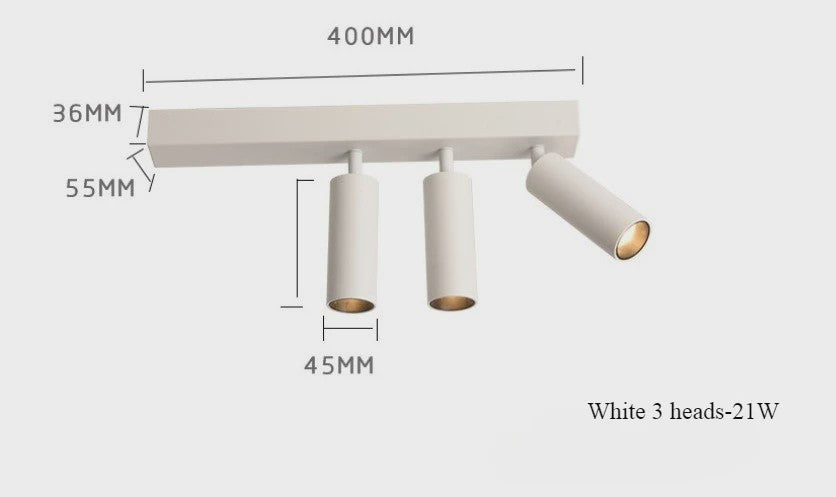 Moderne LED Spots Plafond - Verstelbaar & Minimalistisch Design