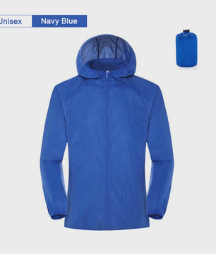 Unisex Waterdichte Outdoor Jas - Lichtgewicht Windjack met UV Bescherming