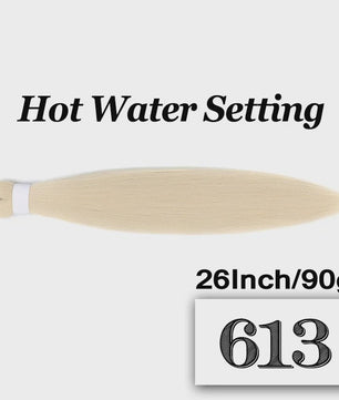 Pre-stretched Braiding Hair 26 Inch - Synthetische Haarverlengingen voor Crochet Braids in Kleuren