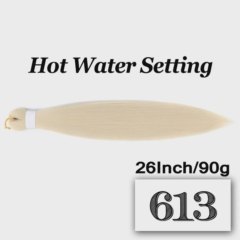 Pre-stretched Braiding Hair 26 Inch - Synthetische Haarverlengingen voor Crochet Braids in Kleuren
