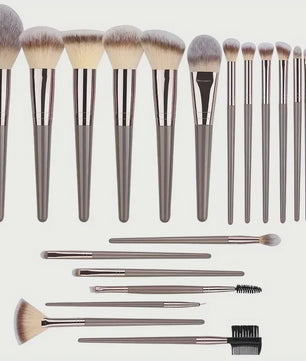 Professionele Make-up Kwasten Set (20 Stuks) - Foundation, Oogschaduw & Meer