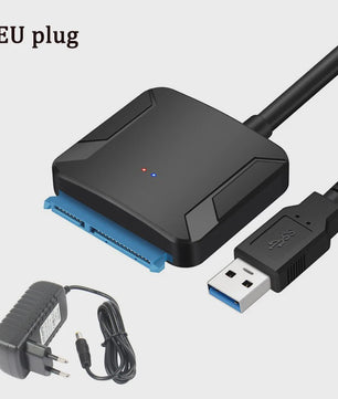 USB 3.0 naar SATA Adapter Kabel voor 2.5" en 3.5" HDD/SSD