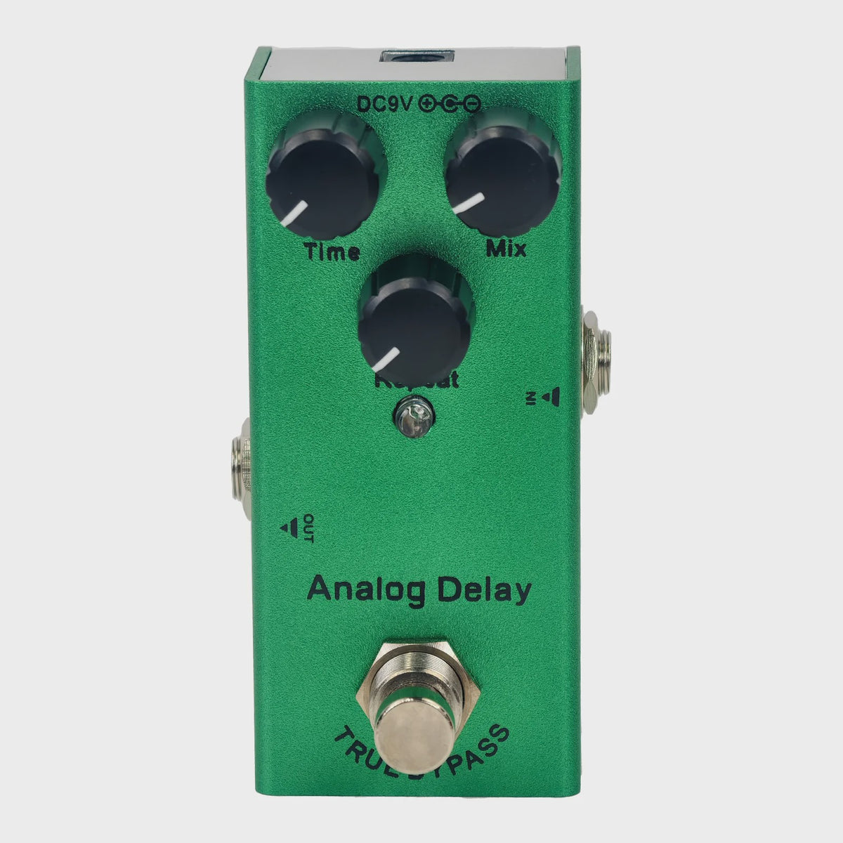 Veelzijdige Gitaarpedaal: Overdrive, Distortion, Chorus, Delay, Tremolo & Analog Delay met True Bypass