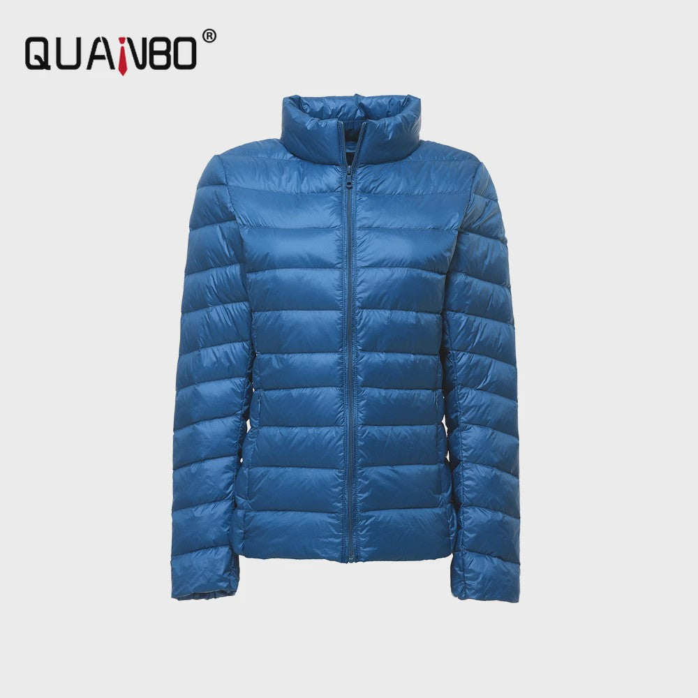 Dames Lichtgewicht Donsjack - Kort, Warm & Stijlvol Lente Jack - 15 Kleuren