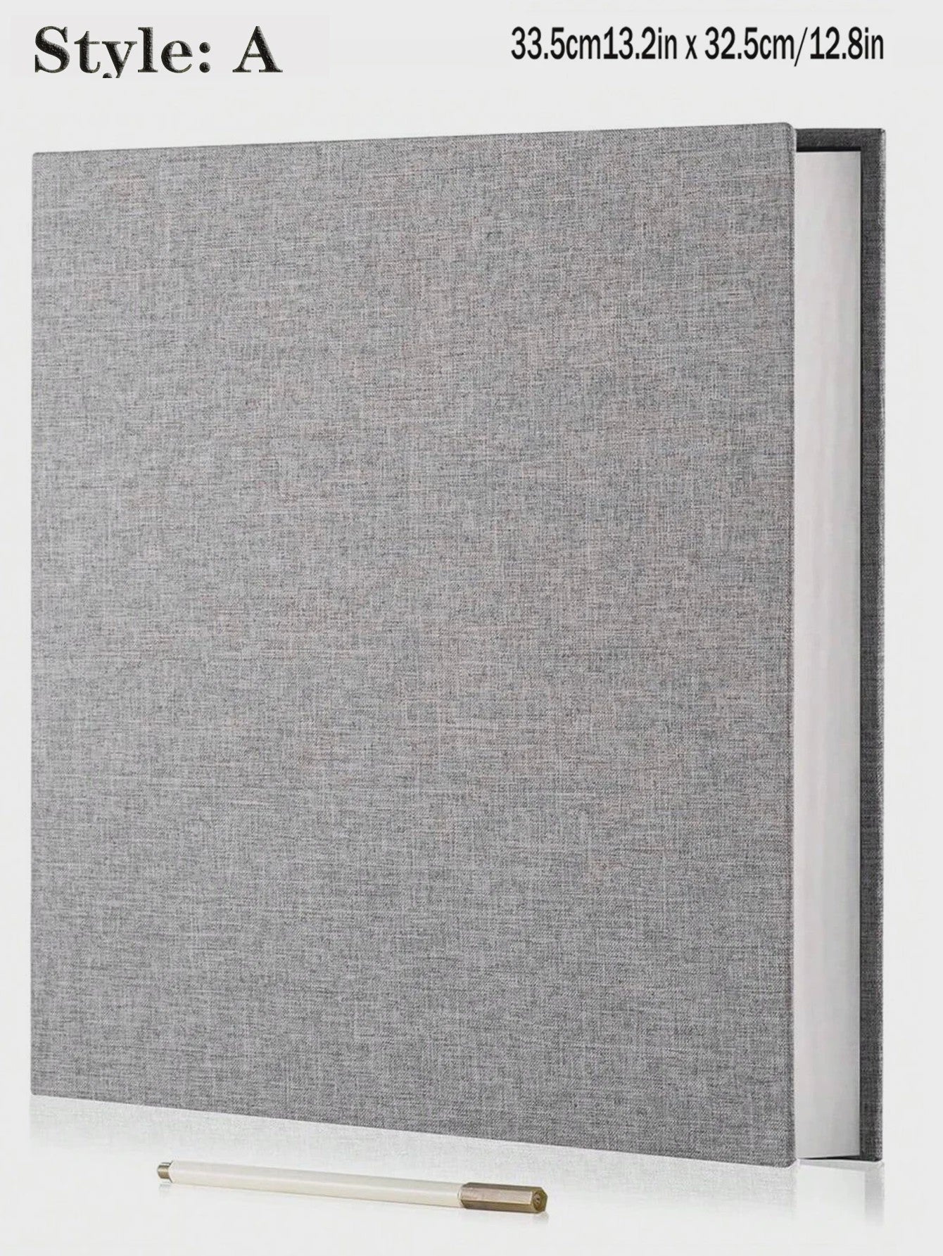 Linnen Fotoalbum Zelfklevend - DIY Scrapbook voor 2x3 tot 8x10 Inch Foto's