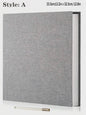 Linnen Fotoalbum Zelfklevend - DIY Scrapbook voor 2x3 tot 8x10 Inch Foto's