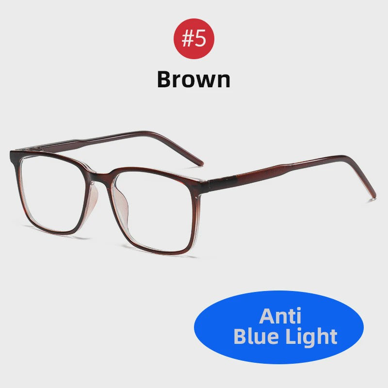 VIVIBEE Klassieke Blauw Licht Blokkerende Bril voor Heren - TR90 Frame, Anti-Ray, Computer & Gaming