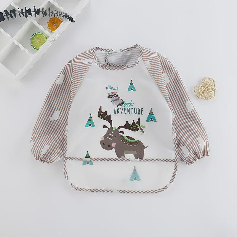 Waterdichte Slab met Lange Mouwen voor Baby's en Kinderen - EVA Materiaal