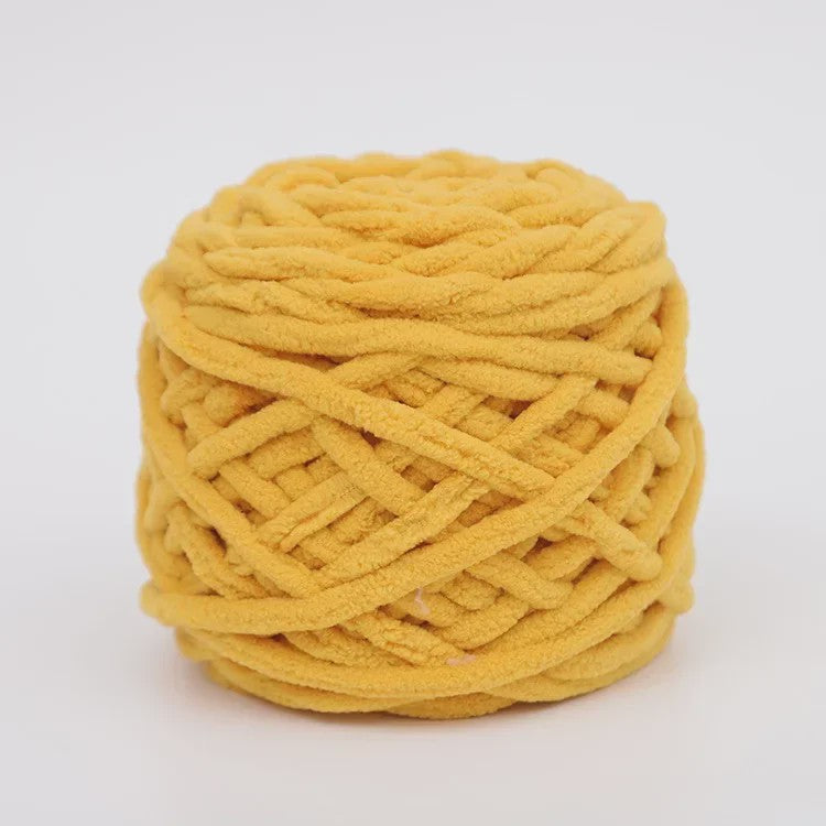 Chenille Garen 100g/bol - Super Zacht Dik Wol Garen voor Handbreien, DIY Sjaals & Projecten