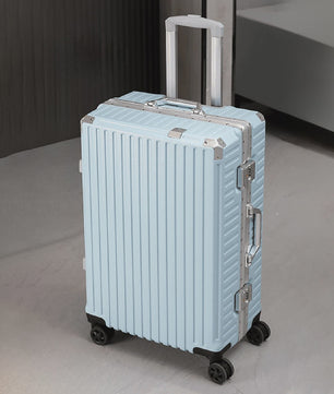 Aluminium Koffer met USB & Combinatieslot - Rolbaar Reiskoffer in Diverse Maten (20-28 inch)