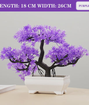 Kunst Bonsai Boom Potted Plant - Decoratieve Kunstplant voor Huis & Kantoor