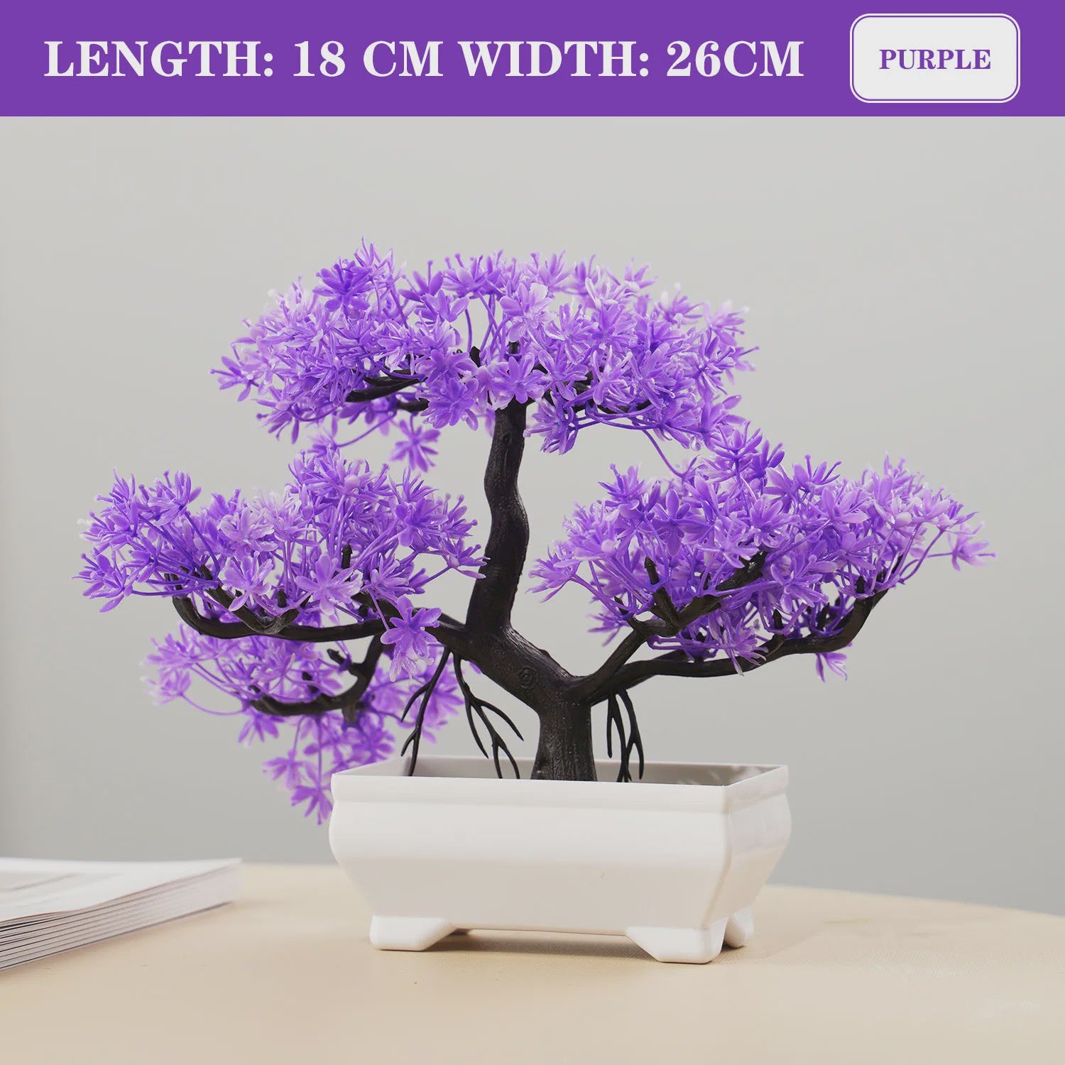 Kunst Bonsai Boom Potted Plant - Decoratieve Kunstplant voor Huis & Kantoor