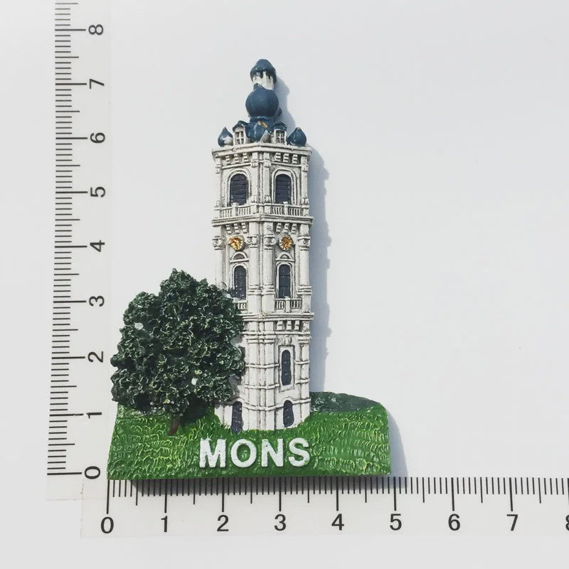 België Koelkastmagneet - Souvenir & Reistafel voor Huisdecoratie